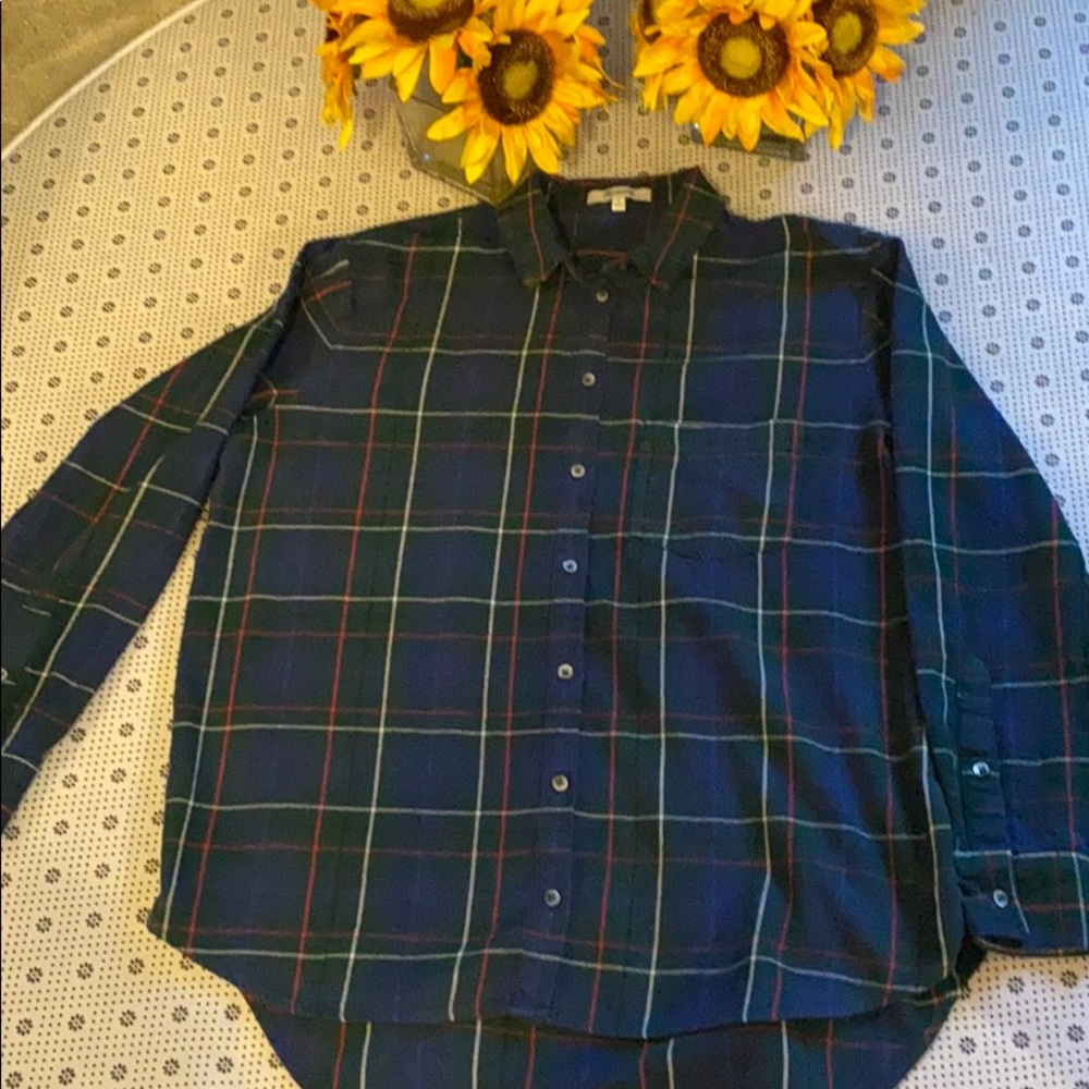 Madewell Small Womens Flannel Shirt